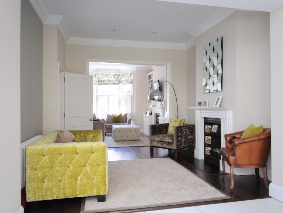 Wandsworth Townhouse | A peek into the drawing room | Interior Designers